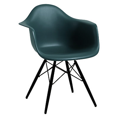 Vitra Eames DAW 43cm Armchair Ocean / Black Maple